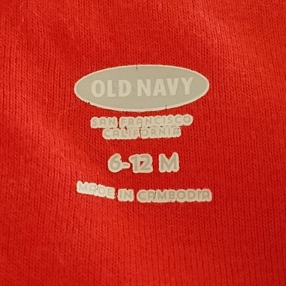 Old Navy Little Helper Christmas Onesie 6-12m